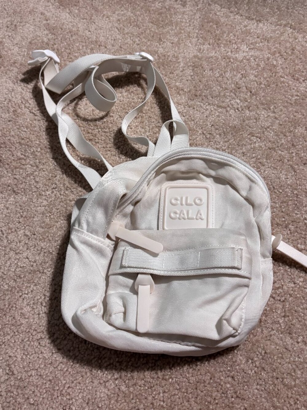 Cilo Cala Japanese White Backpack X-Small